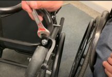 mantenimiento de una silla de ruedas