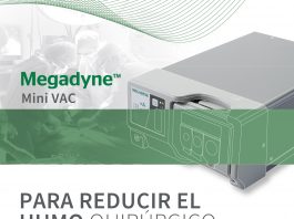 Megadyne Minivac ®, la innovación que limpia el ambiente de la sala de operaciones y protege al personal quirúrgico