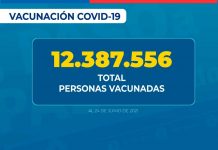 Se han administrado más de 22 millones 211 mil dosis de vacunas contra SARS-CoV-2