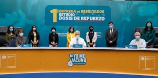 Chile realiza primer estudio a nivel mundial sobre uso de dosis de refuerzo en vacunas inactivadas