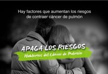 Día Mundial del Cáncer de Pulmón: “Apaga los Riegos”, la campaña que busca concientizar sobre el cáncer de pulmón