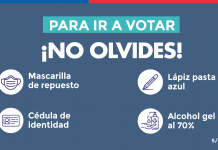 Ministro de Salud afirma que votar es seguro y llama a cumplir medidas de autocuidado