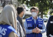 Copago Cero y subsecretario Cuadrado en encuentro vecinal