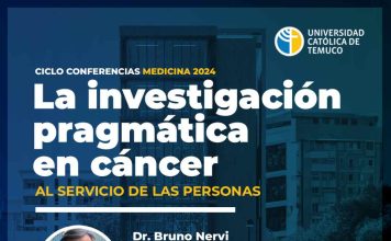 Dr. Bruno Nervi, referente en oncología, abordará desafíos del cáncer a nivel nacional y regional en conferencia