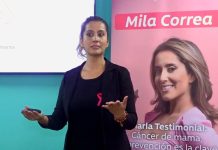 Con testimonio de Mila Correa, Interclínica realizó activación sobre cáncer de mama en el norte del país