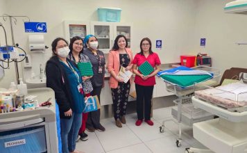 Hospital Claudio Vicuña de San Antonio incorpora innovación en medicina pediátrica. colchones para la prevención de la Plagiocefalia y antiasfixia