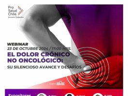 Seminario abordará el silencioso avance del Dolor Crónico no oncológico en Chile y los desafíos para enfrentar una enfermedad que afecta a 1 de cada 4 personas 