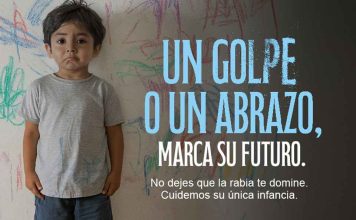 “Un golpe o un abrazo”: Lanzan campaña nacional para prevenir el maltrato infantil