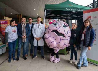 Cierre del Mes del Cerebro reunió a cientos de personas en La Vega para concientizar sobre el ACV