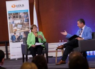 Michelle Bachelet: “Quien asuma la conducción de Chile debe hacerse cargo de los desafíos sociales que enfrentamos. Debe estar consciente del estado emocional de nuestro país”