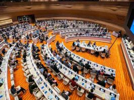Ministra de Salud, Ximena Aguilera, aborda medidas financieras de la OMS en la 78° Asamblea Mundial de la Salud