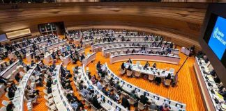 Ministra de Salud, Ximena Aguilera, aborda medidas financieras de la OMS en la 78° Asamblea Mundial de la Salud