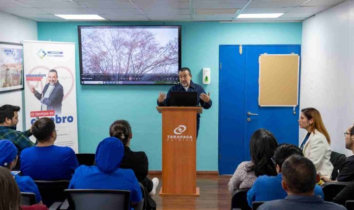 Junto a Leo Caprile, Interclínica impulsó campaña de prevención del ACV en el norte del país 