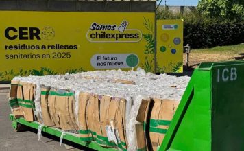 Chilexpress alcanza un 94% de valorización a nivel nacional y avanza firme hacia una operación sin residuos a rellenos sanitarios