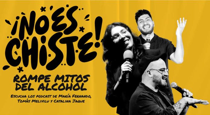 Standuperos nacionales estrenan podcast para derribar mitos sobre el consumo de alcohol