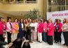 Diputadas de la Bancada Rosa firman compromiso por el cáncer de mama  en su primer aniversario