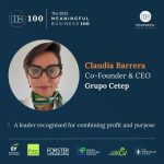 Dra. Claudia Barrera, CEO de Grupo Cetep, es reconocida entre los Meaningful Business 100 de 2025