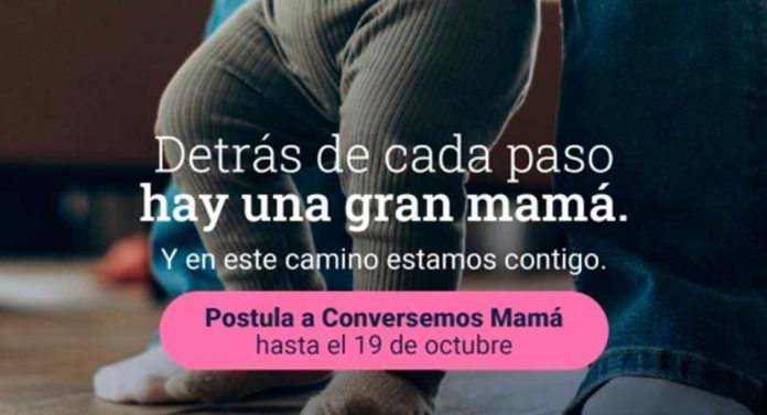 Primera convocatoria nacional del programa Conversemos Mamá de Fundación Luksic Un chat de WhatsApp que apoya a madres y promueve la crianza temprana