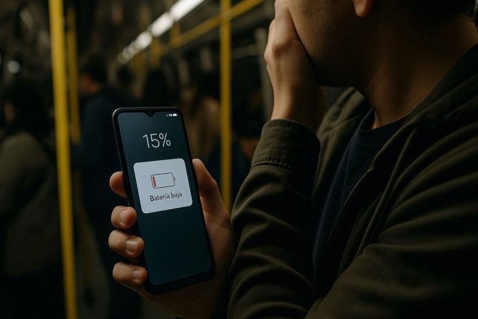 La nueva ansiedad de los chilenos: el miedo a quedarse sin batería La nueva ansiedad de los chilenos: el miedo a quedarse sin batería