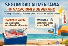 Seguridad alimentaria en vacaciones de verano
