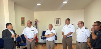 USS y Bomberos de Chile sellan compromiso para apoyo psicológico a voluntarios del Biobío