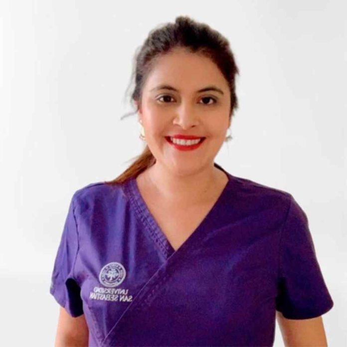 Dyana Sepúlveda, nutricionista de la Facultad de Ciencias de la Rehabilitación y Calidad de Vida USS