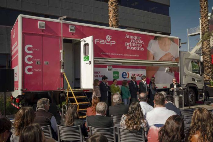 Reportaje | Entel se une con conectividad satelital al recorrido de FALP que busca promover la prevención del cáncer de mama