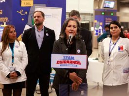 Ministra de Salud presenta estrategia conjunta con Metro de Santiago para incentivar la vacunación en estas vacaciones de invierno Ministra de Salud presenta estrategia conjunta con Metro de Santiago para incentivar la vacunación en estas vacaciones de invierno