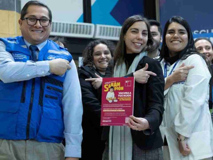 Chile sale a la búsqueda de más de 143 mil niñas y niños con vacunación incompleta contra el sarampión