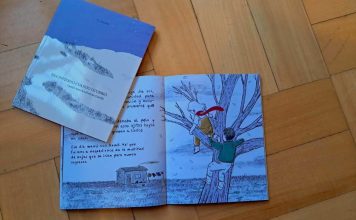 "Era invierno cuando ocurrió" Un libro ilustrado sobre el duelo, la memoria y la posibilidad de reconstruirse