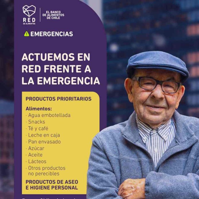 Sistema frontal: Red de Alimentos activa campaña 