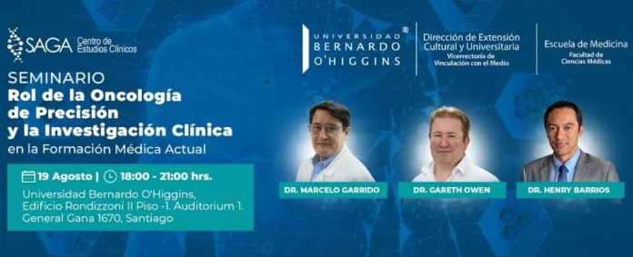 Centro de Estudios Clinicos SAGA y Universidad Bernardo O’Higgins  colaboran para impulsar la oncología de precisión y formar a la próxima generación de investigadores clínicos