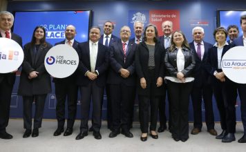 Ministerio de Salud y Cajas de Chile firman convenio de colaboración para reducir tiempos de espera de las listas No Ges para beneficiarios de Fonasa Ministerio de Salud y Cajas de Chile firman convenio de colaboración para reducir tiempos de espera de las listas No Ges para beneficiarios de Fonasa