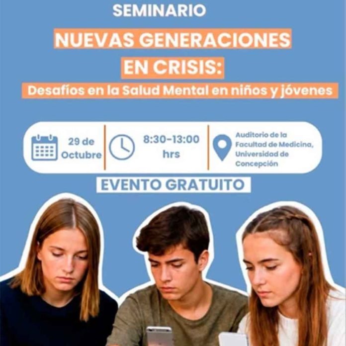 Crisis en la salud mental de niños y jóvenes: SEMINARIO ENTREGARÁ ESTRATEGIAS PARA ENFRENTAR ESTE URGENTE DESAFÍO